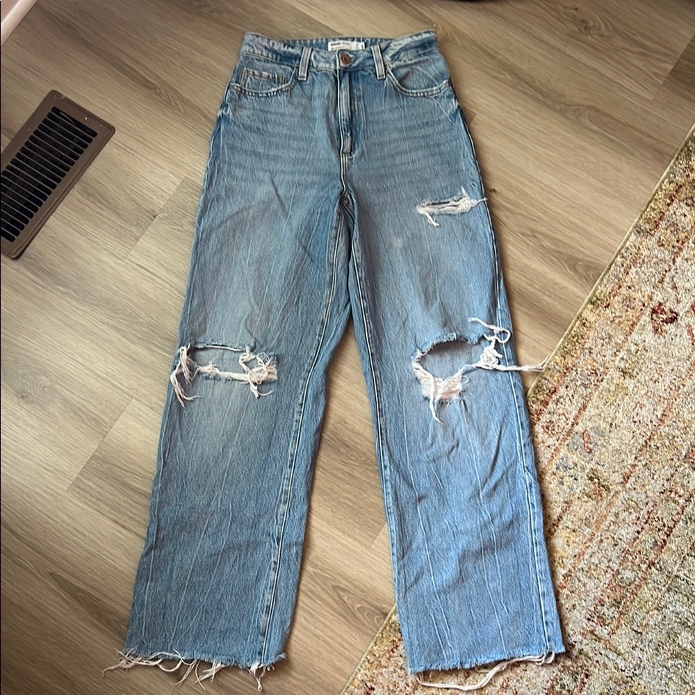 Garage Baggy Distressed Jeans